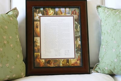 Super Saturday Craft Ideas | The Living Christ Picture Frame
