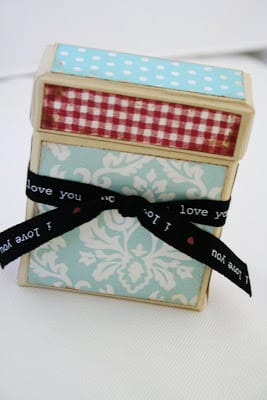 DIY 100 Things I Love About You gift idea