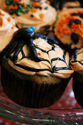 Spider Cupcakes | Halloween Cupcakes