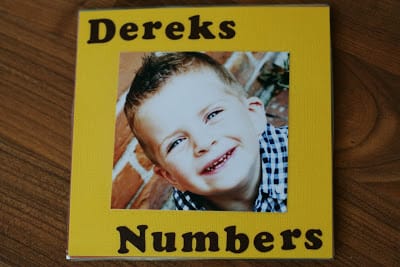 DIY Numbers Book | Kids Activity