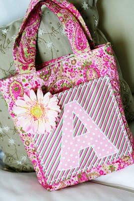 DIY Monogram Bags | Sewing 