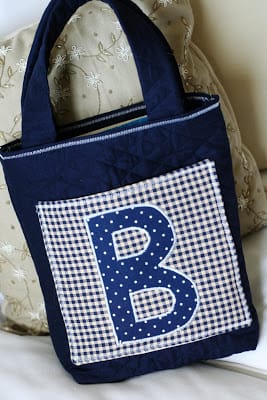 DIY Monogram Bags | Sewing 