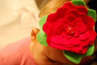 DIY Felt Flowers | Baby Headbands 