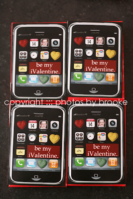 DIY iPhone Valentines | Class Valentines