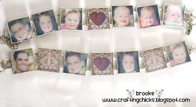 How to make a photo bracelet for Mother's Day