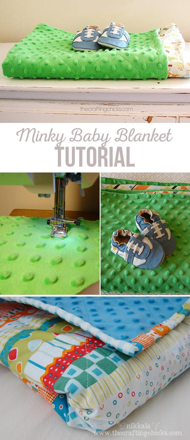 How to make the perfect minky baby blanket