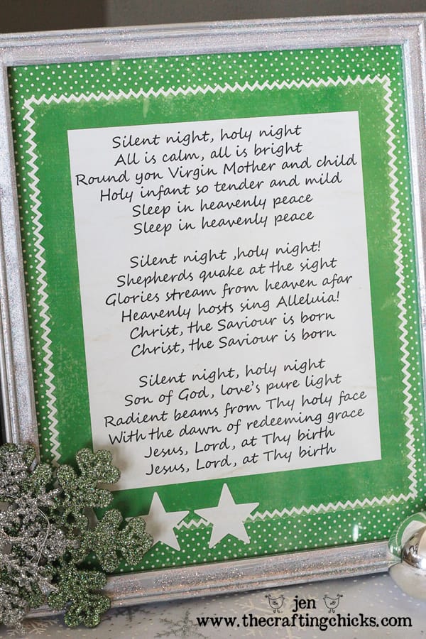 {My Favorite Christmas Song as Decor + A Free Download}