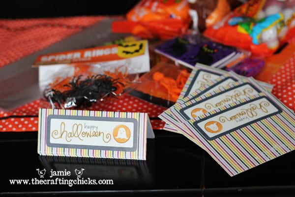 Halloween Treat Topper Tags