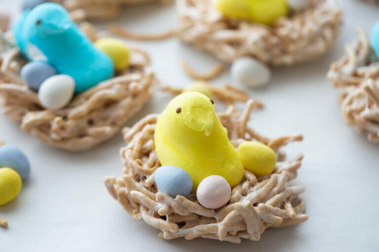 Bird Nest Easter Treat Idea & Free Tags!