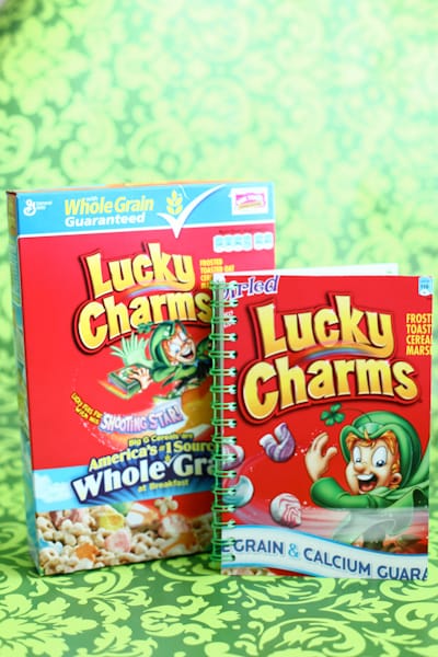 DIY “Lucky Charms” Notebook