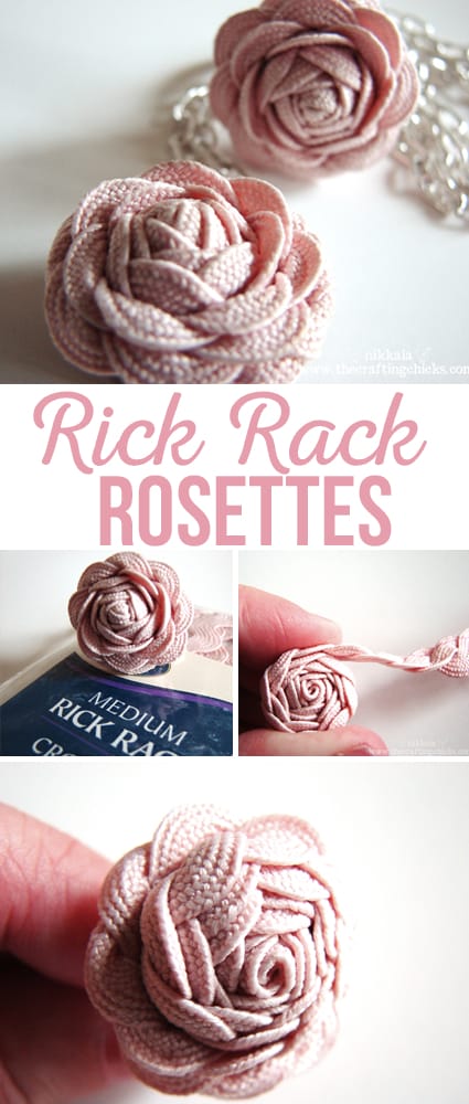 Rick Rack Rosettes