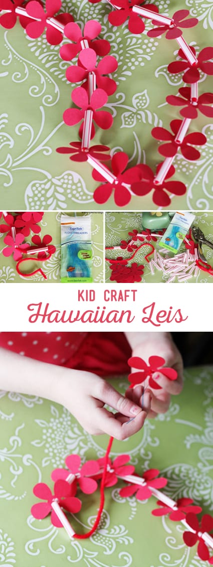 Hawaiian Lei Kid Craft