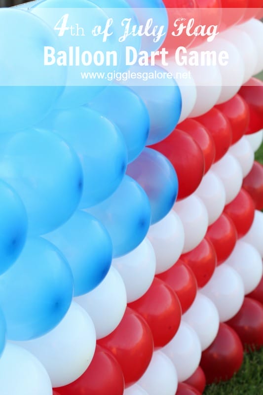 4th of July Flag Balloon Dart Game | Kids activity | Family Party