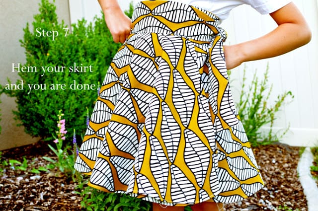 The Circle Wrap Skirt:: Elizabeth from Simple Simon & Co Guest Post - The  Crafting Chicks