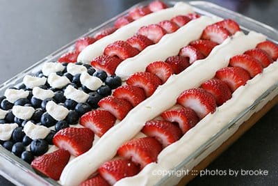 A Patriotic Flag Cake Recipe