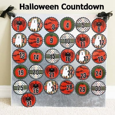 DIY Halloween Countdown