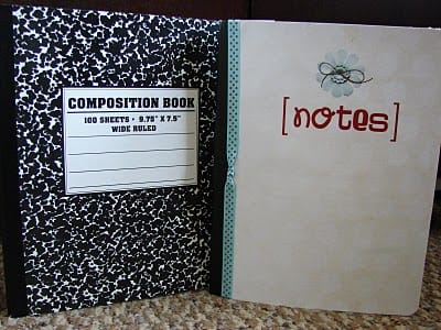 Notebook Makeover