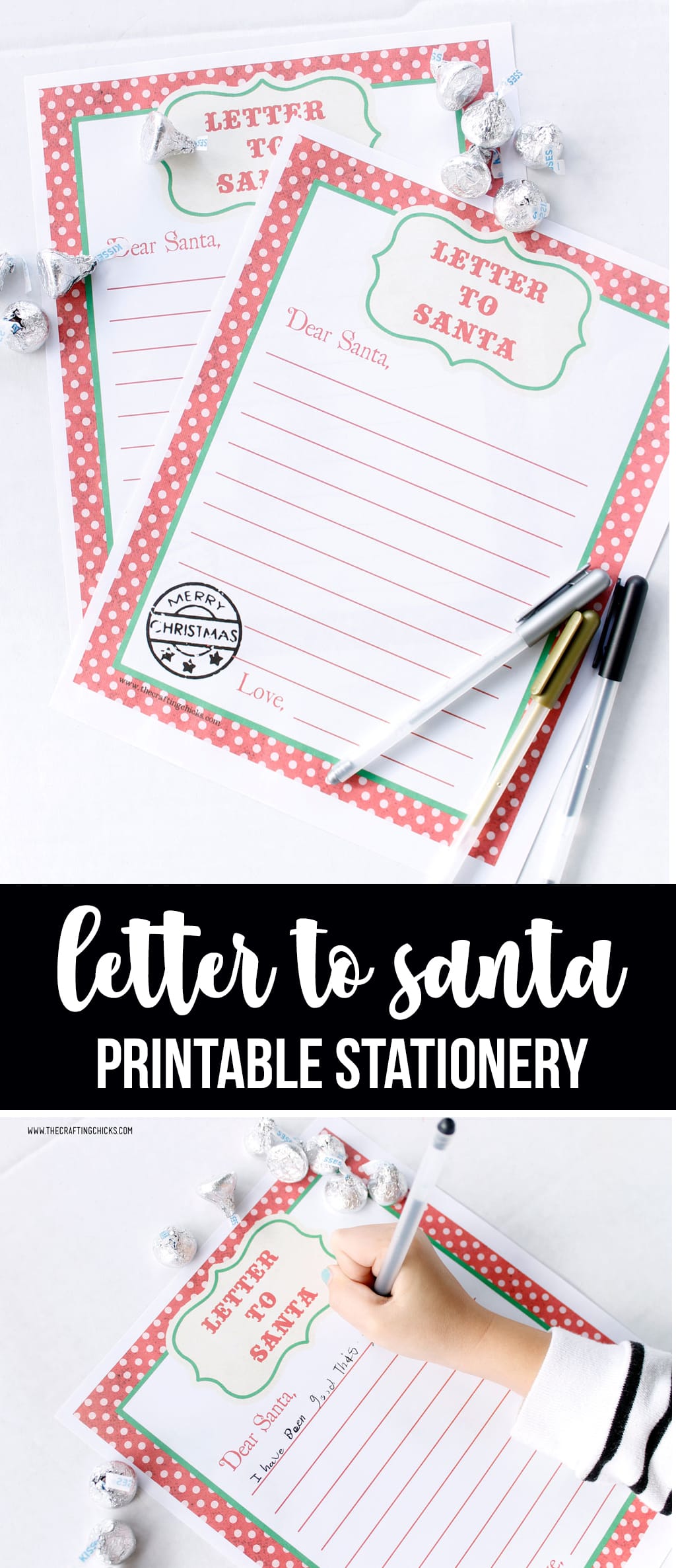 Letter to Santa Printable Stationery