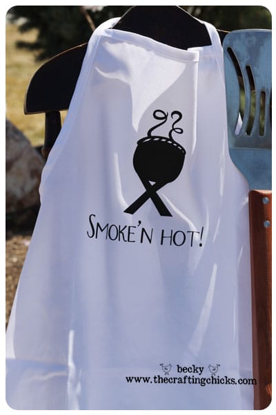 Silhouette Heat Transfer Shirts and Apron