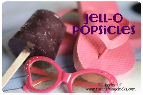 Jell-O Popsicles