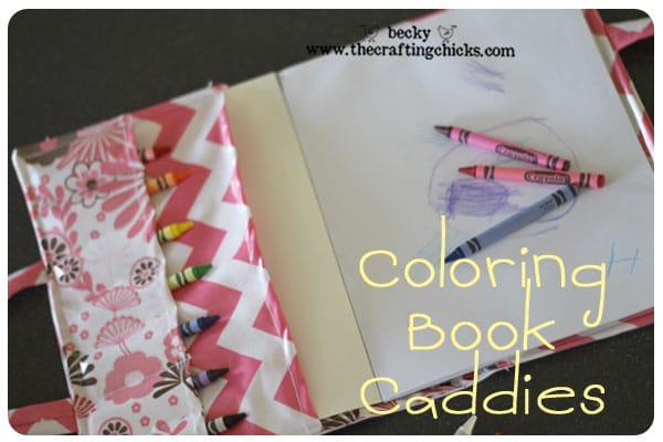 Coloring Book Caddie