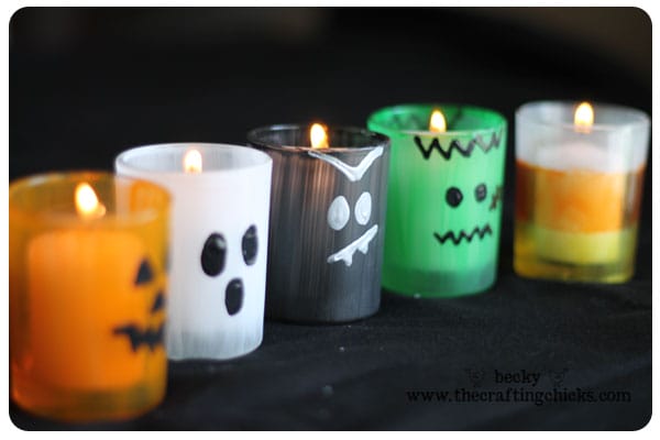Halloween Character Candles