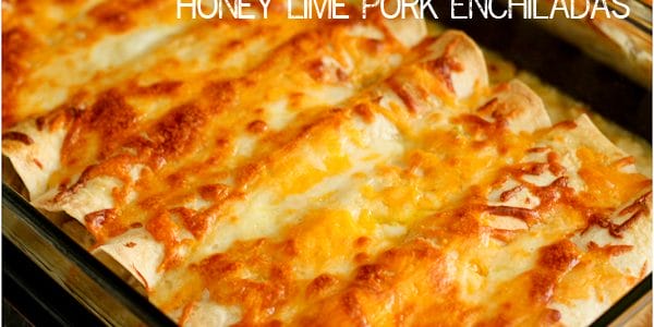 Honey Lime Pork Enchiladas Recipe