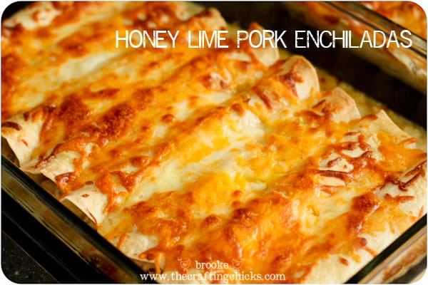 Honey Lime Pork Enchiladas Recipe