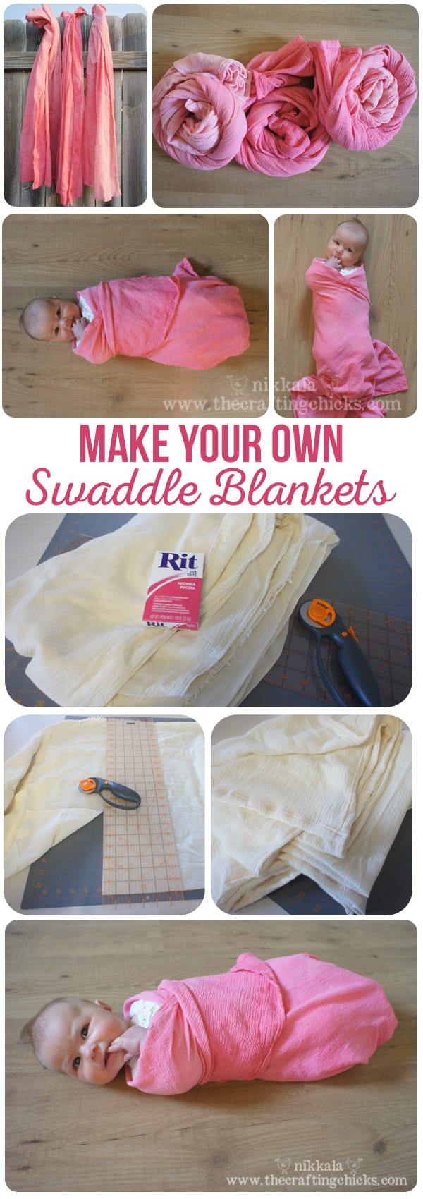Make Your Own Swaddle Blanket