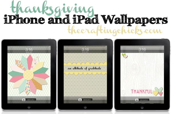 Thanksgiving iPhone and iPad Wallpapers