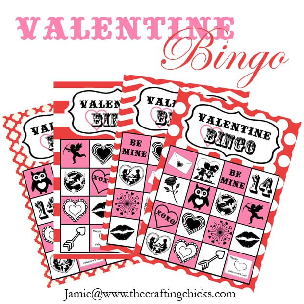 Valentine Bingo & Free Printable
