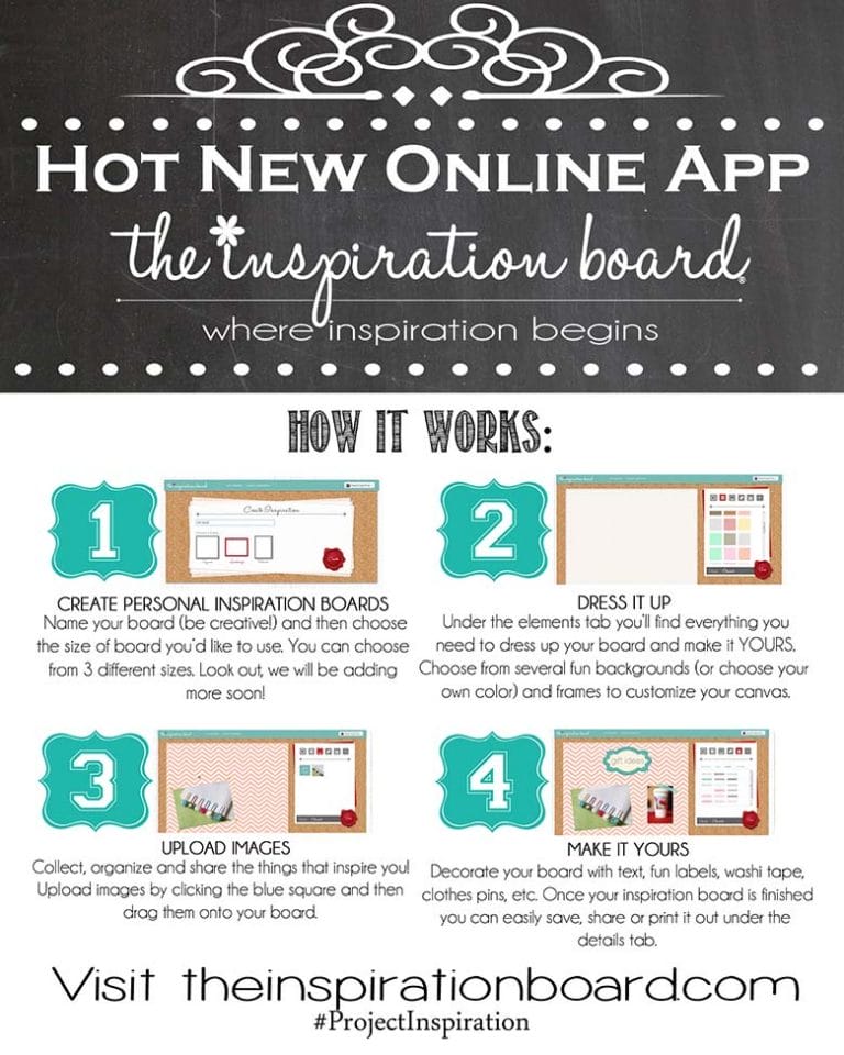 HOT New Online App **FREE**:  The Inspiration Board