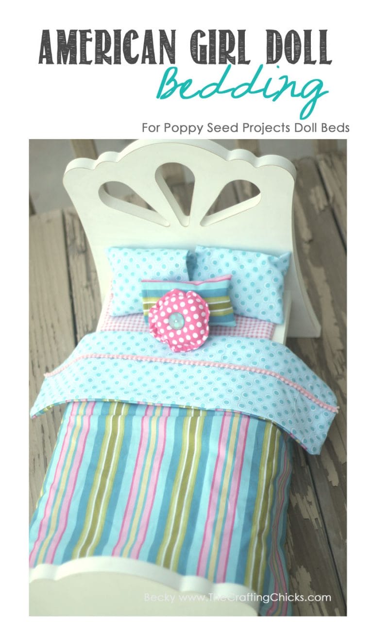 Doll Bedding For Poppy Seed Projects Beds