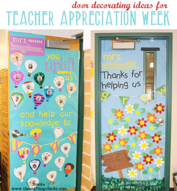 Decorate Your Teacher’s Door {Teacher Appreciation Week}