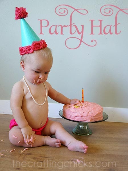 How to Make a Party Hat - including the free template!
