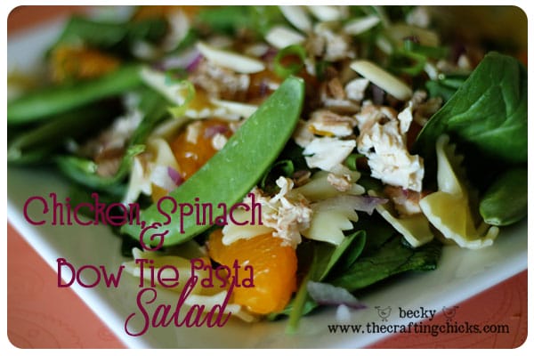 Chicken-spinach-salad