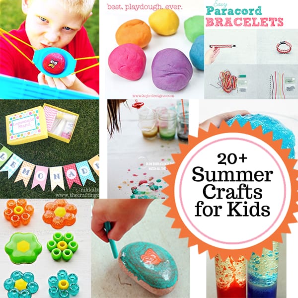 20+ Summer Crafts and Activities for Kids
