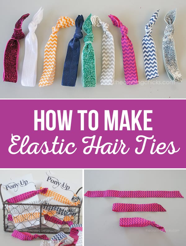 How To Make Elastic Hairties