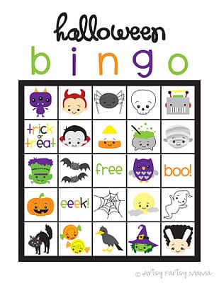 Halloween Bingo Card1