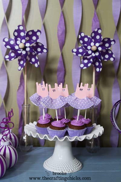 ballet leotard cupcake toppers-10