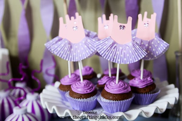 ballet leotard cupcake toppers-7