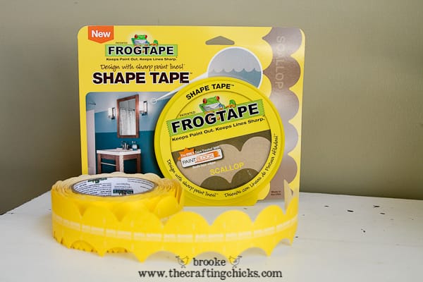 frog tape shape tape scallops