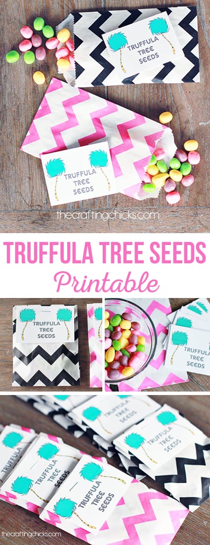 Truffula Tree Seed Printable