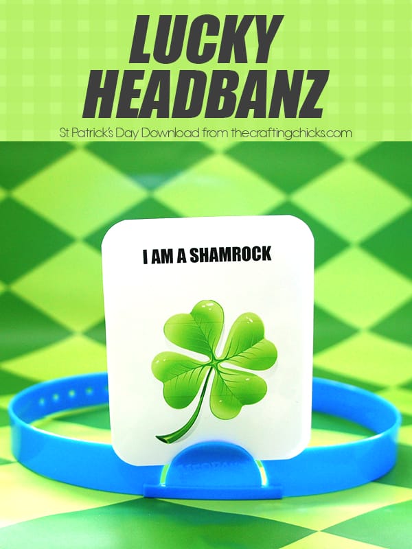 St. Patrick's Day Printable Game - Lucky Headbanz