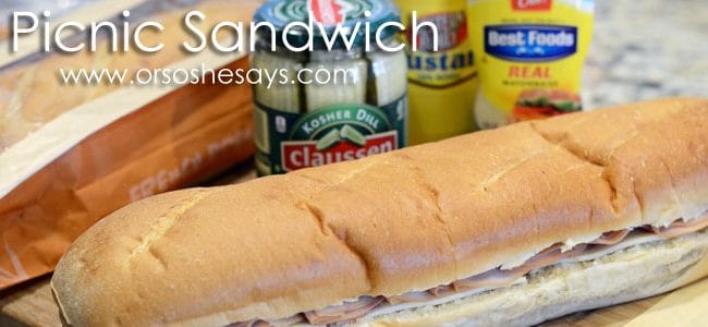 Picnic Sandwich