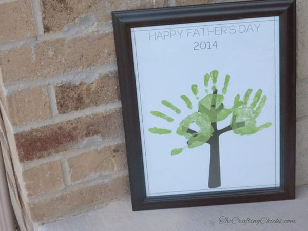 Father’s Day Handprint Tree 2014