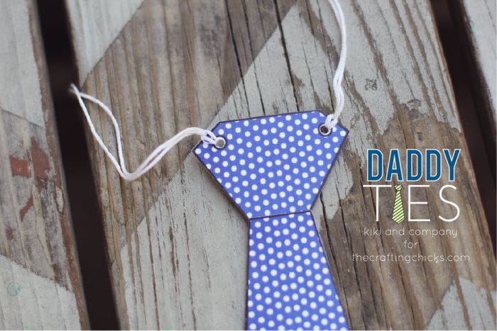 Daddy Ties free Father's Day printable