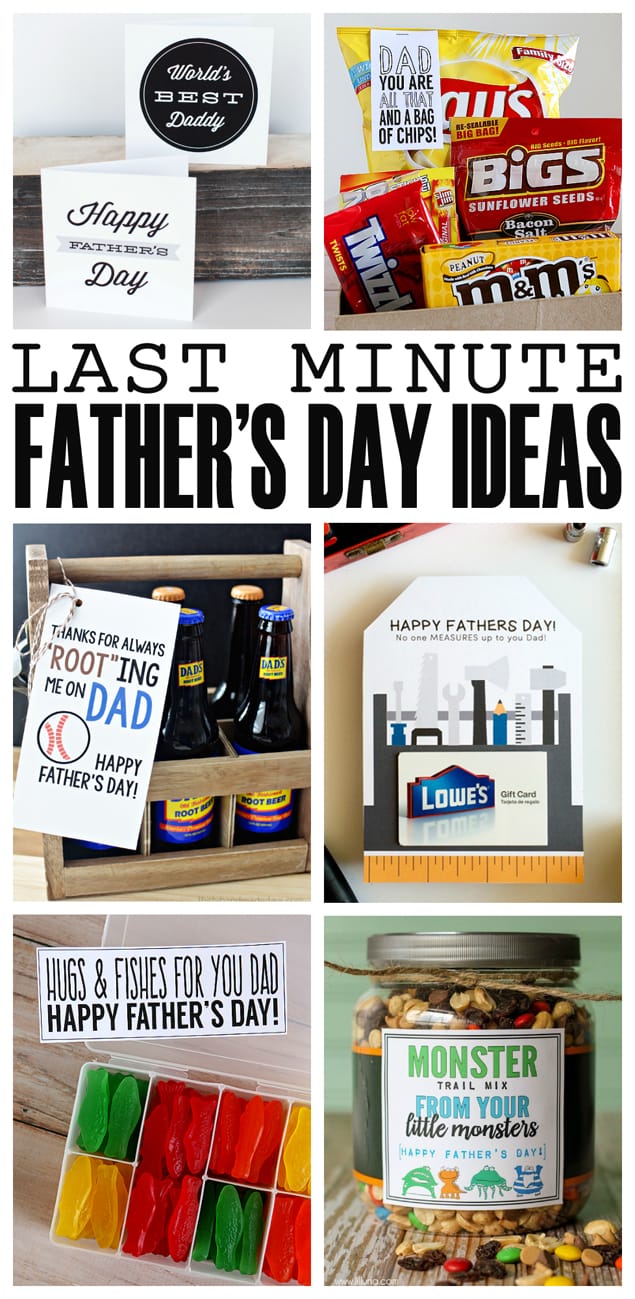 Last Minute Father's Day gift ideas from Eighteen25