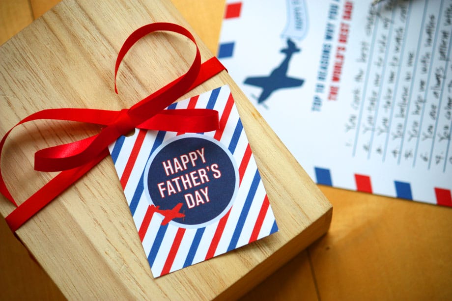 fathers day printables ham and pea