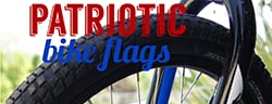 Patriotic Bike Flags